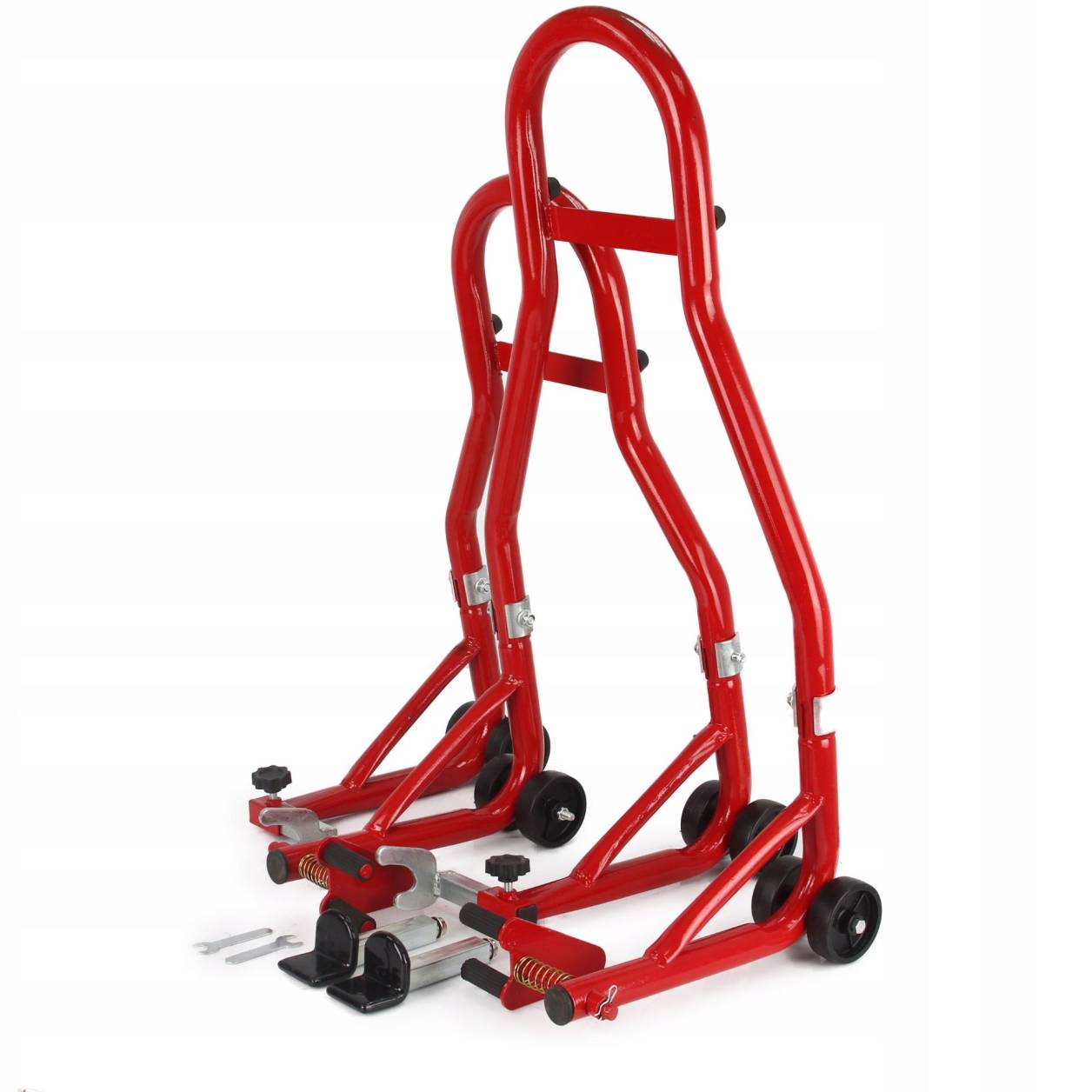 МОТОЦИКЛ ПОДЪЕМНИК СТОЙКА ПЕРЕДНЯЯ ЗАДНЯЯ КОМПЛЕКТ