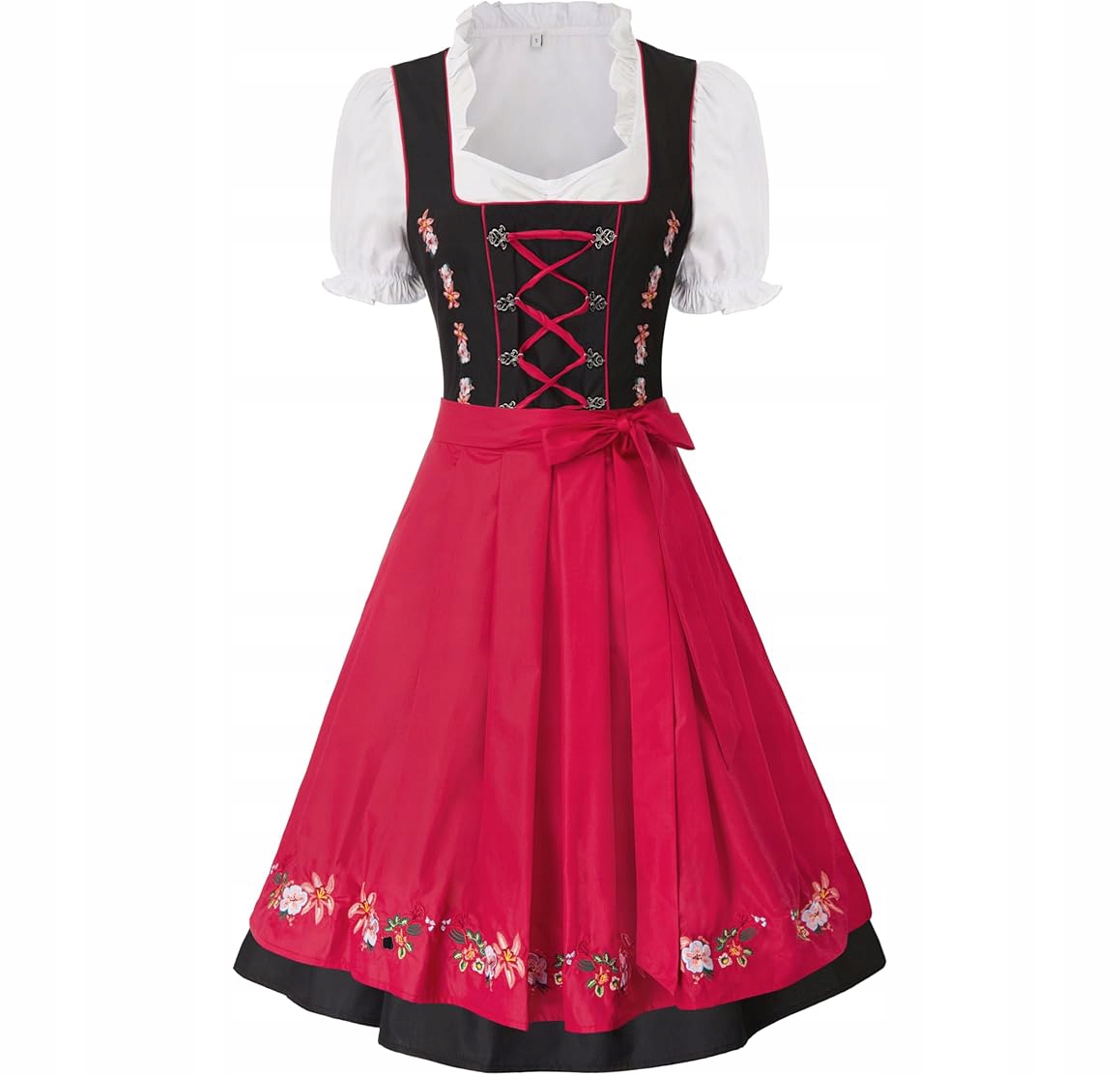 Šaty dámské šaty Jasambac 3dílné Oktoberfest karneval 2XL