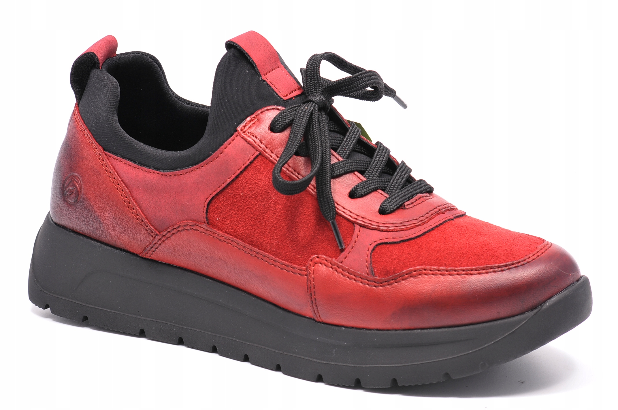 Rieker Remonte D2V00-35 vínové nízké boty Velikost 39