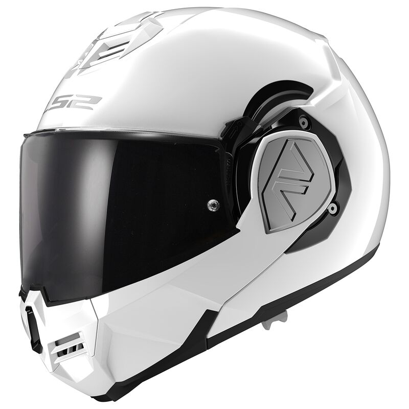 Kask motocyklowy szczękowy LS2 FF906 Advant Solid White XL