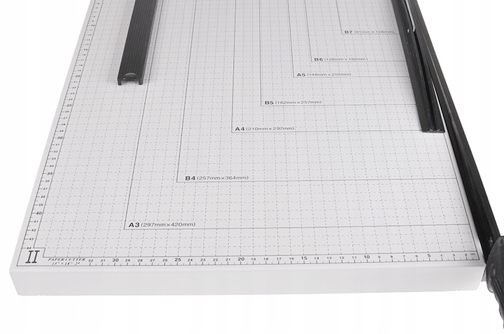 ORYGINALNA METALOWA GILOTYNA PAPER CUTTER A3 OBCINARKA TRYMER DUŻY DOCISK ! Marka E-trade