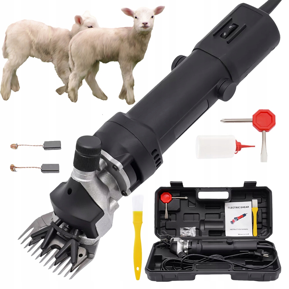 Nůžky Na Kozí Ovce 350W Lamy Alpaki Dobytek Holicí Strojek