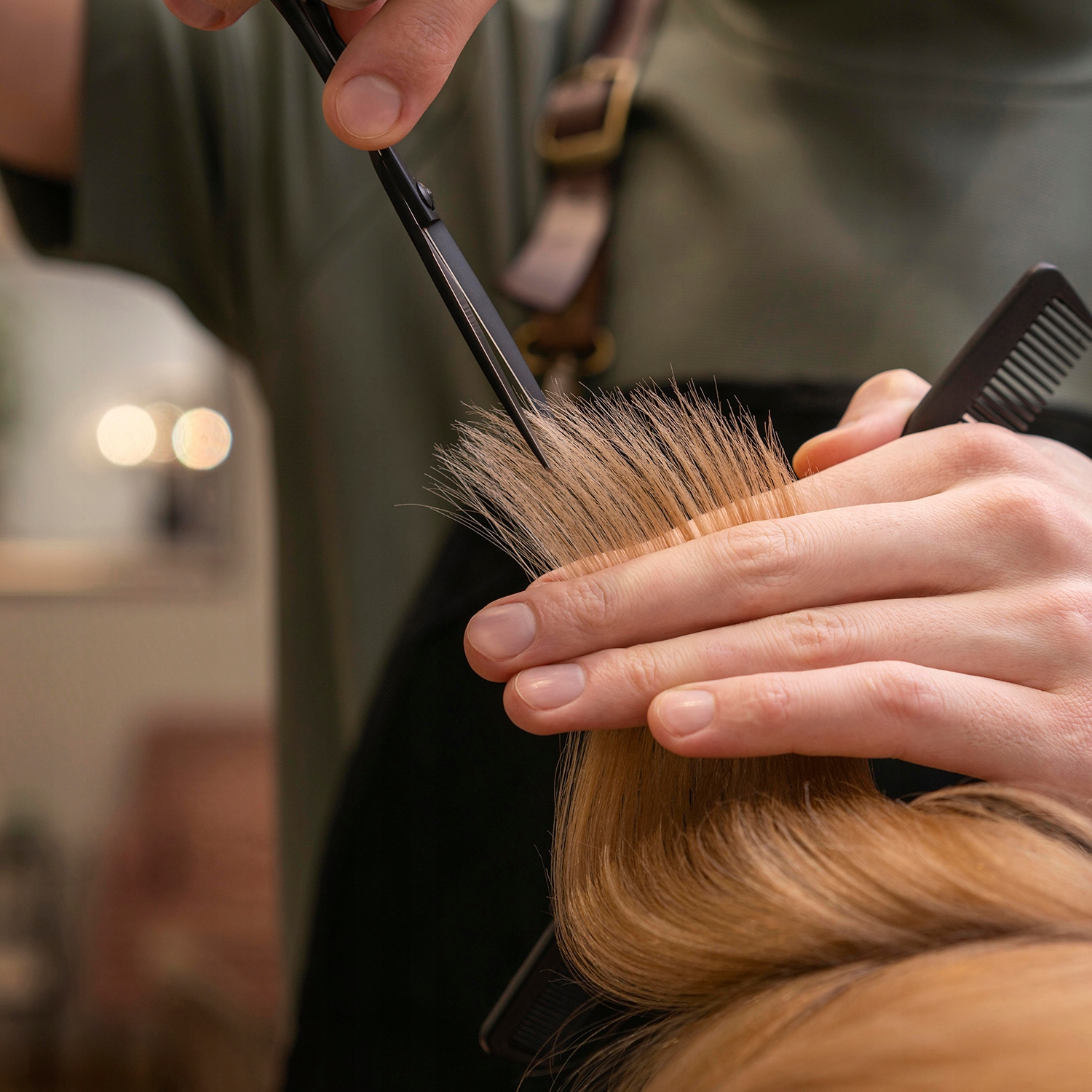 Nożyczki Fryzjerskie Profesjonalne do Strzyżenia Włosów Ostre Mocne Czarne Model do Włosów