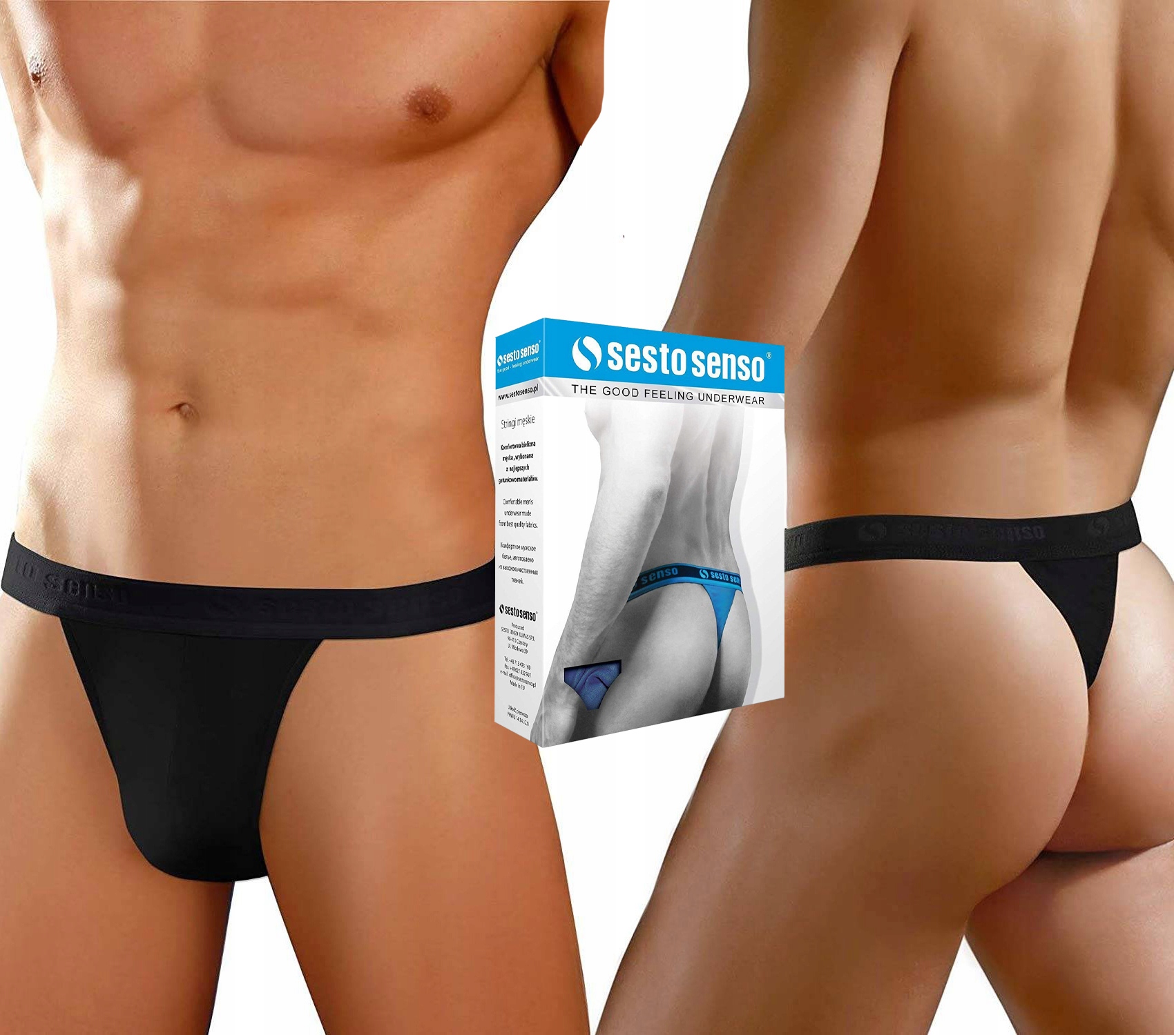 

Stringi męskie Tiger Sesto Senso XL