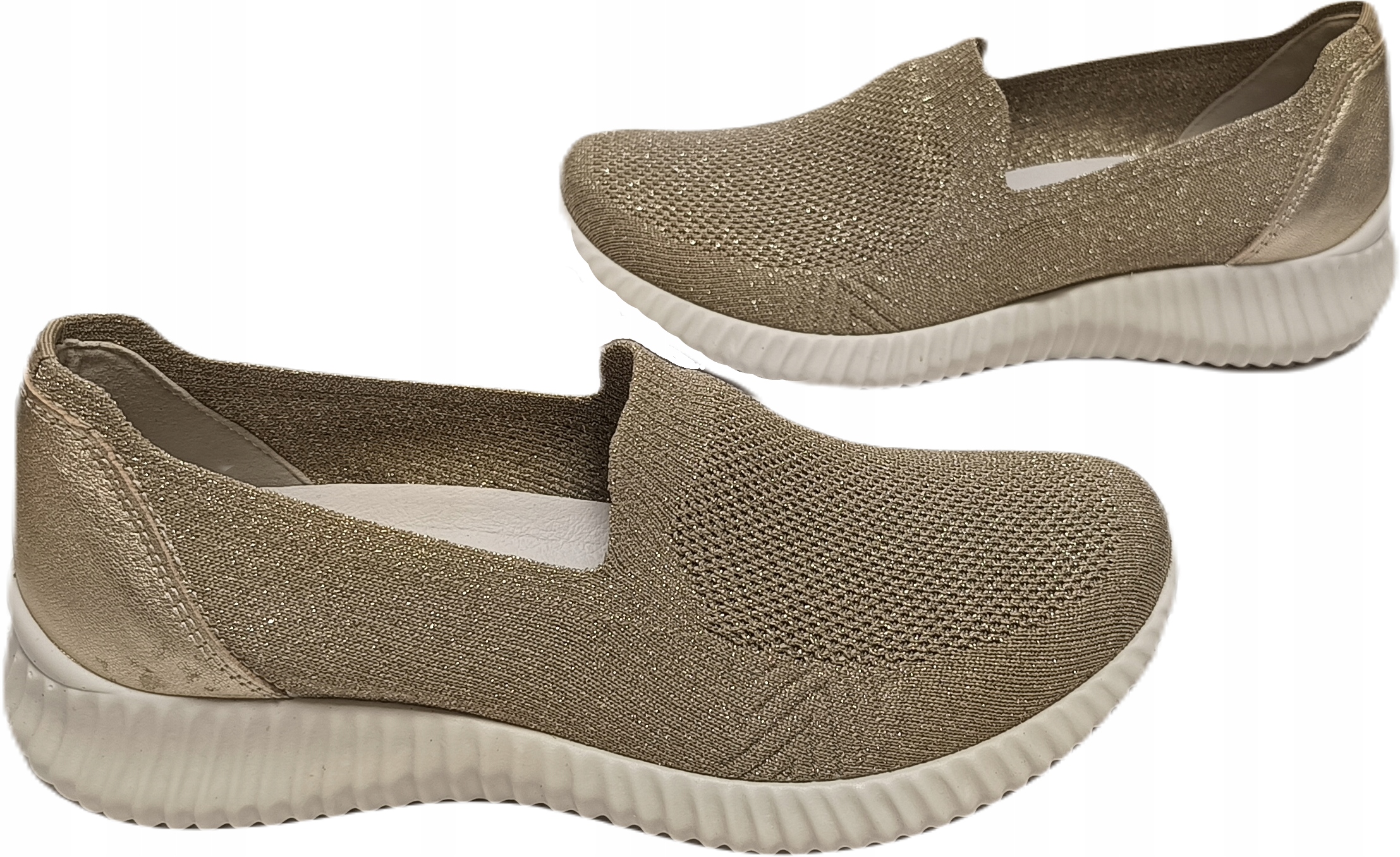 látkové slip-on tenisky Igi&co 5652222 zlaté, velikost 38