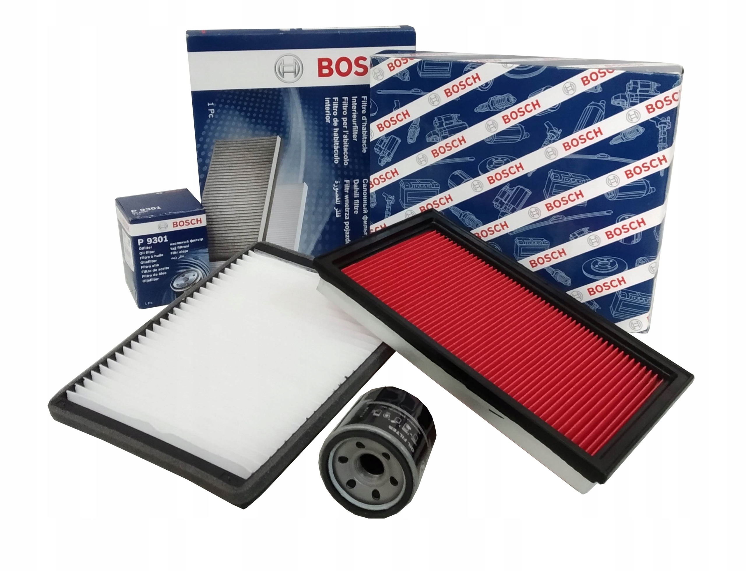 

Nissan Primera P11 96-02 1.6 1.8 2.0 Filtry Zestaw