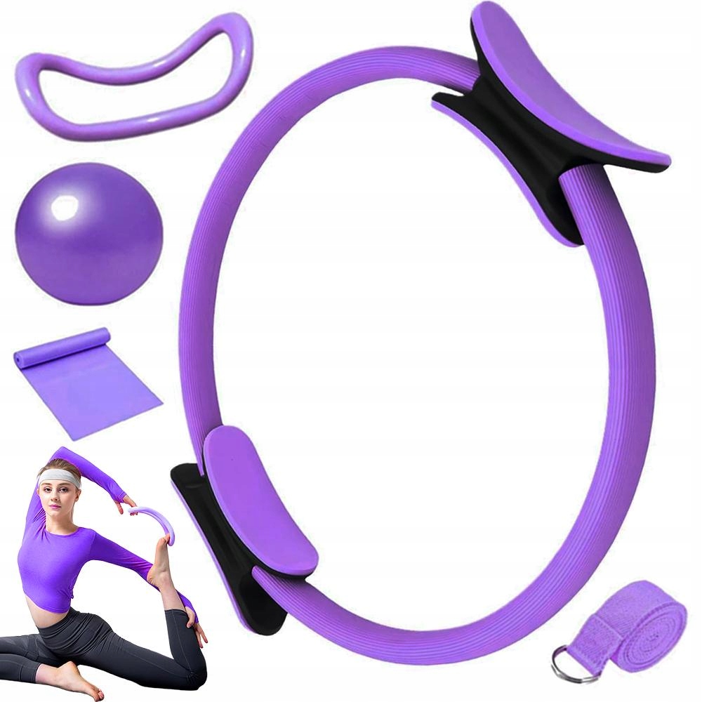 Zestaw 5X Kółko Ring Do Ćwiczeń Obręcz Do Pilatesu Koło Do Jogi Fitness