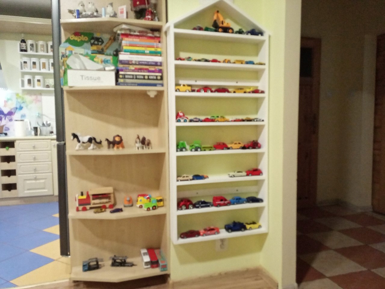 Półka regał na resoraki autka Marka inna