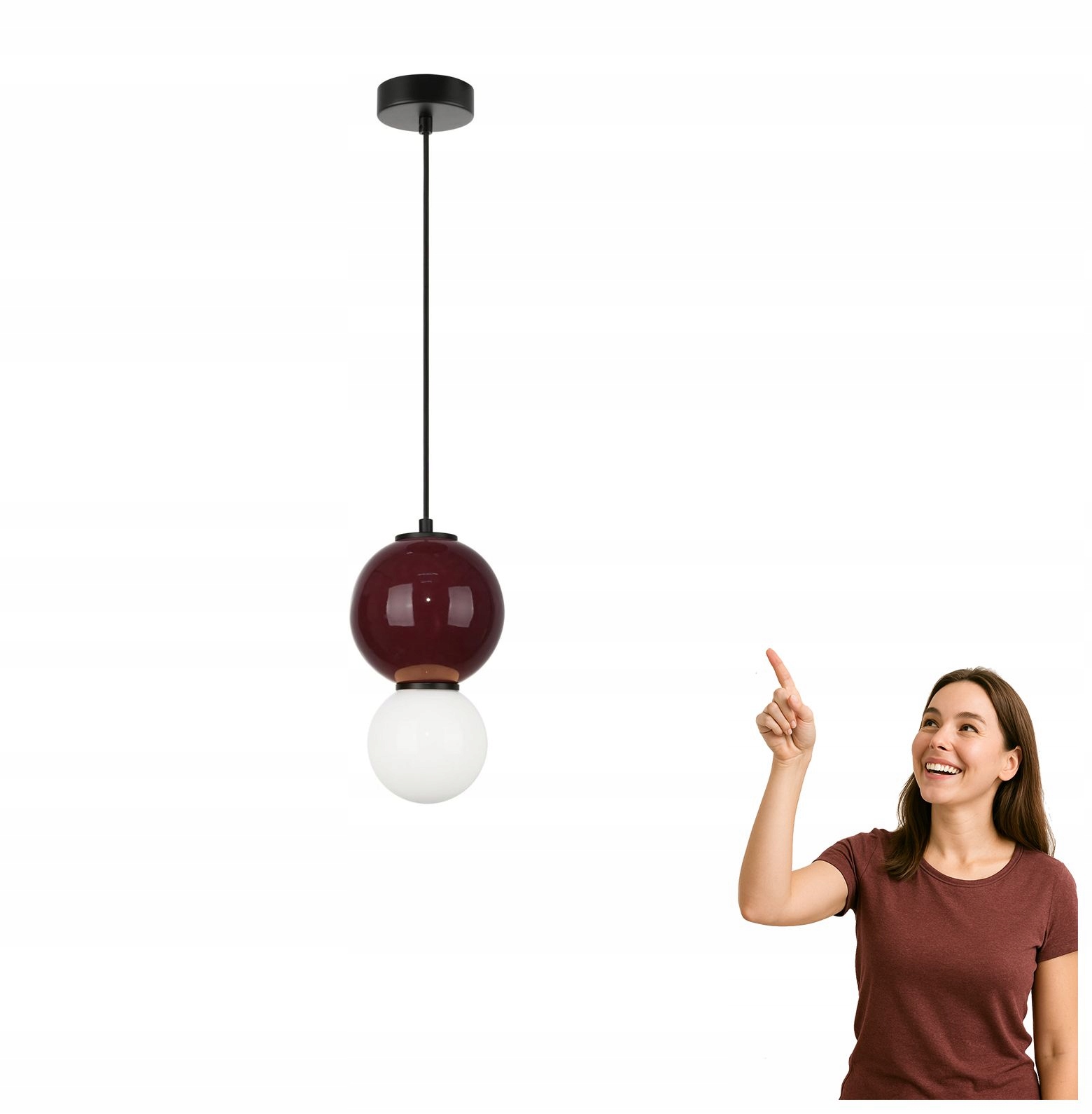 Závesná Led lampa 5W Pieve PND-95221-1S-PRP Italux