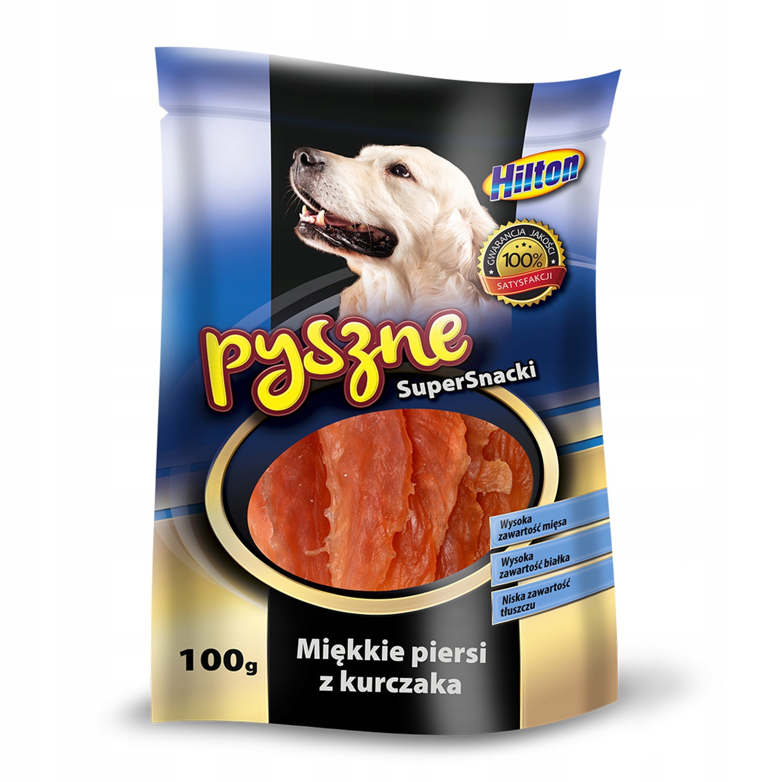 Levně Hilton lahodné SuperSnacky Měkké kuřecí prsa pro psa