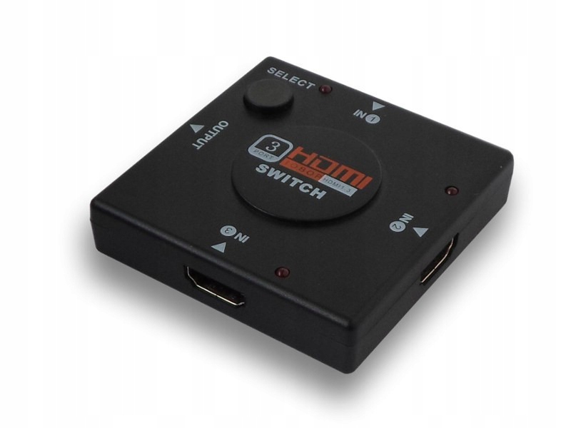 CL-26 Switch Przełącznik Hdmi 3 porty Full Hd