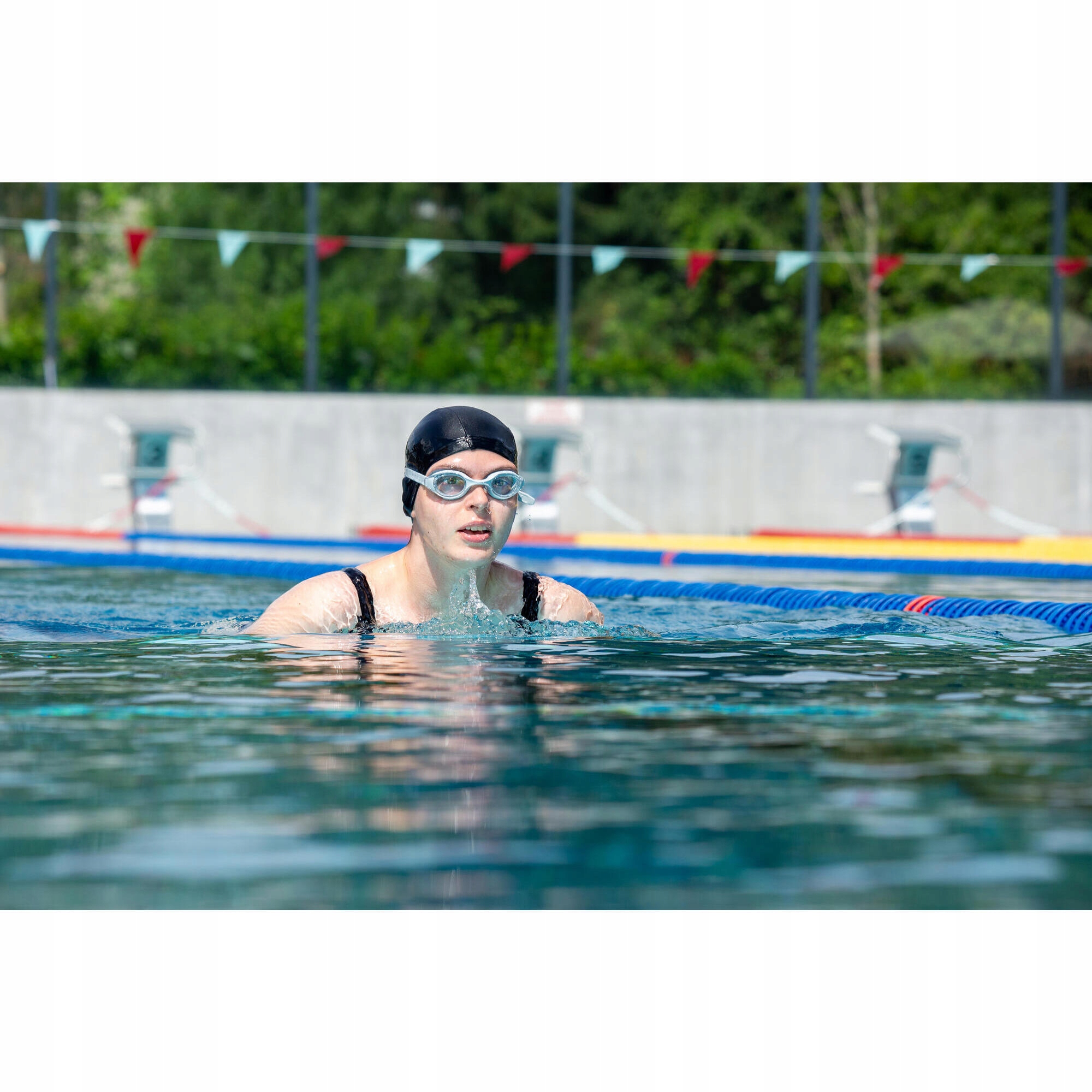 OKULARY PŁYWACKIE OKULARKI DO PŁYWANIA Nabaiji Rodzaj dla dorosłych