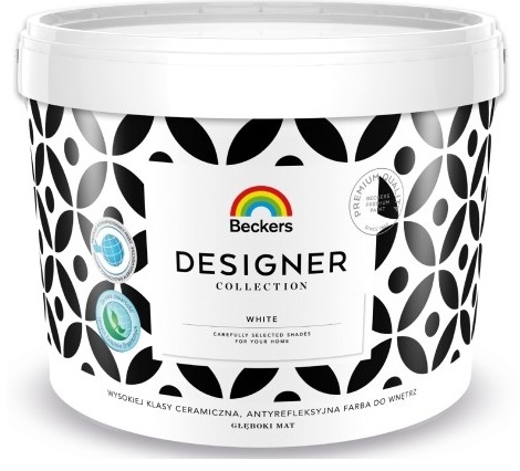 Beckers Designer Collection White Farba Ceramiczna Biała 10L
