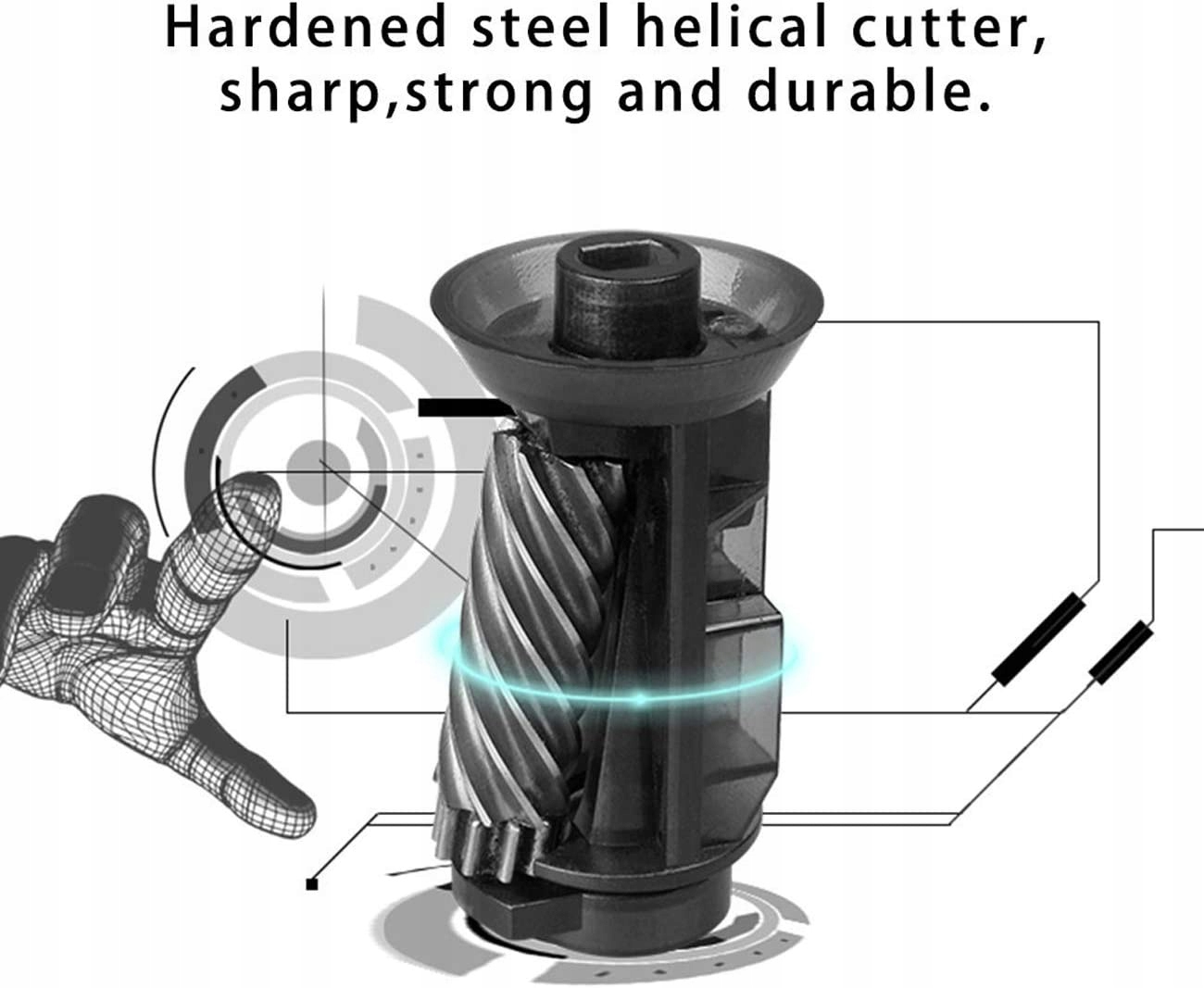 Pencil Sharpener temperówka do oówków, Rodzaj z pojemnikiem