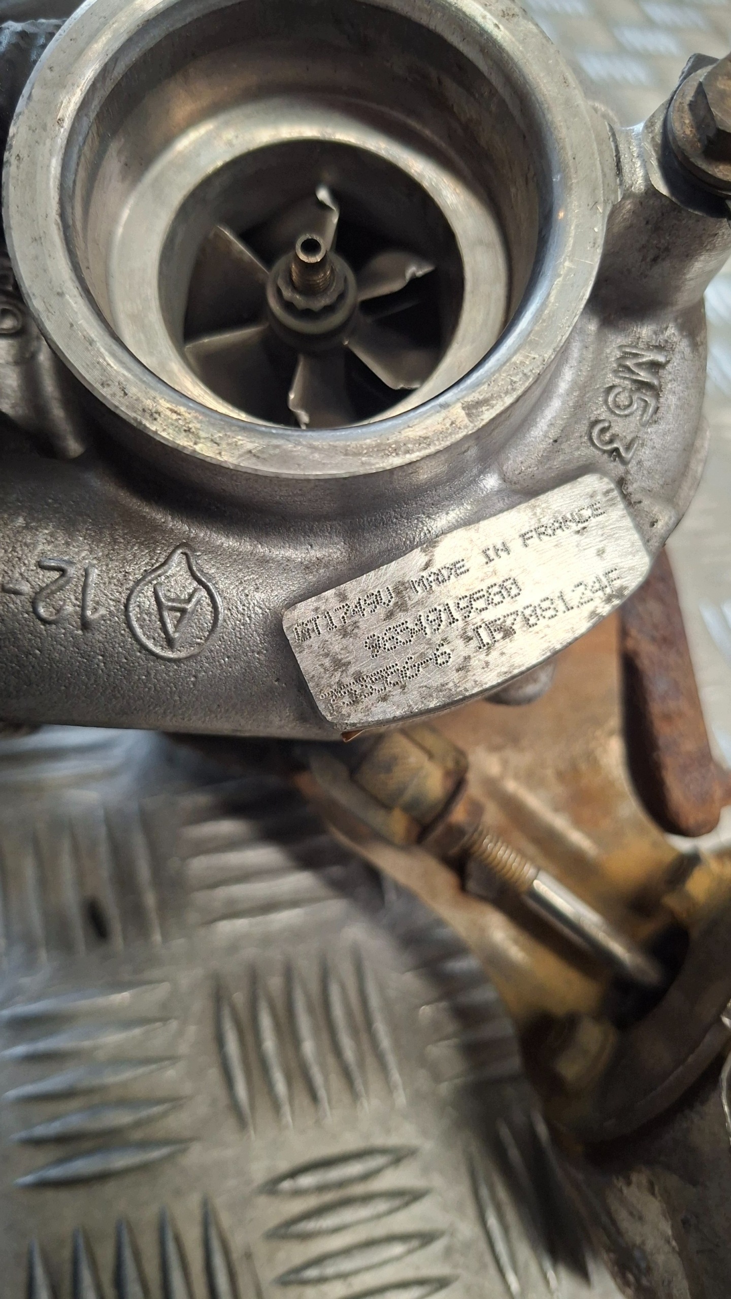 turbo CITROEN C5 2.0HDI