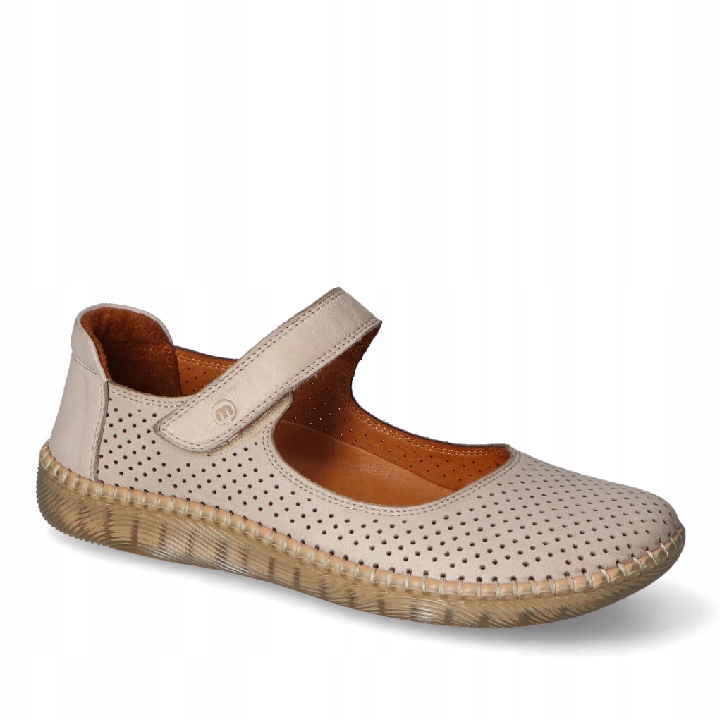 Polobotky Manitu 840116-08 Béžová lico 38