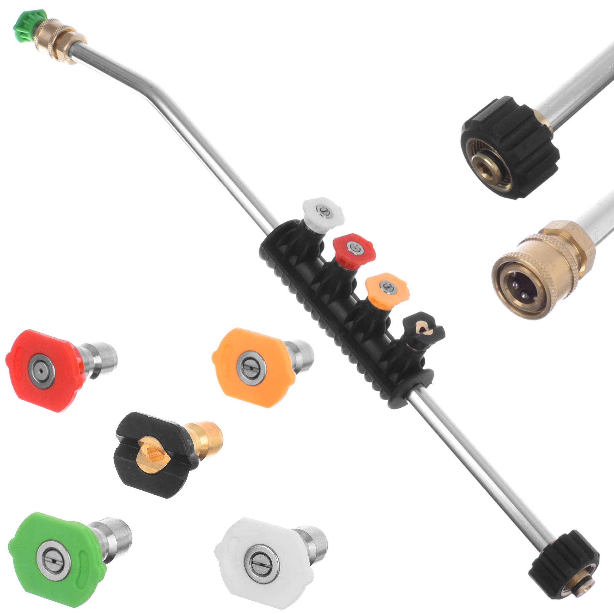 Lanca Komplet trysek vyměnitelný závit M22 Karcher Hd Bosch Ghp 5-55 5-65/X