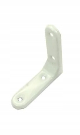 KĄTOWNIK,PODPÓRKA, WZMOCNIONY, 190x250MM BIAŁY