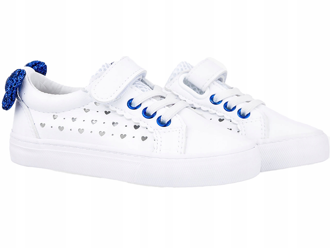 

Buty Sportowe Trampki Ażurowe Z Kokardką Rzep r 29
