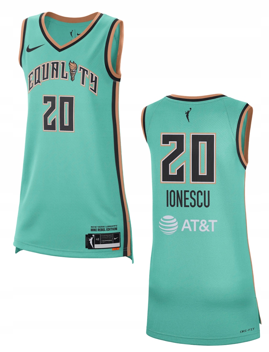 Koszulka Victory Nike Wnba Sabrina Ionescu Liberty Rebel Ed DJ4576-302 M