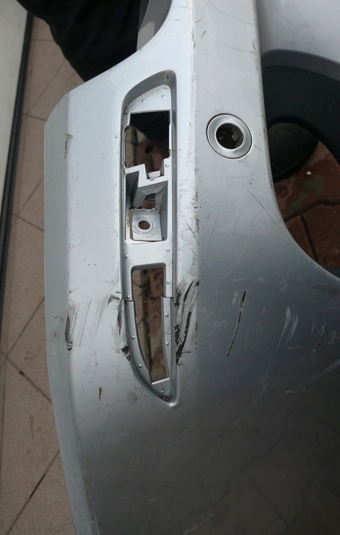 bumper rear part rear m-packet BMW X5 E70 2006-2013r 8038275