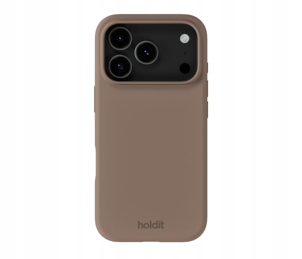 Etui Holdit Silicone Case iPhone 17 Pro Mocha Brown