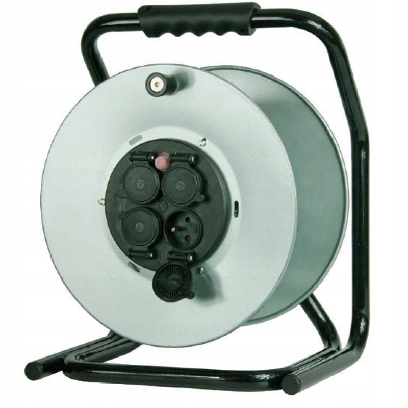 Rozbočovač na kovovom bubne 4x230V termik 1120-R