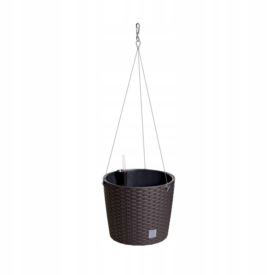 

Wisząca doniczka ratanowa z nawadnianiem DRTW260u