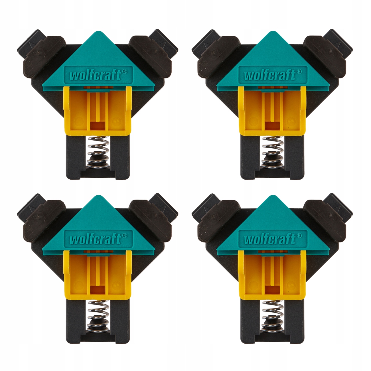 Ściski Kątowe Narożne Do Narożników Stolarski Zestaw 4SZT Wolfcraft 8626000