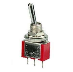 

Przełącznik Dźwigniowy On-on 2A 250V 13mm
