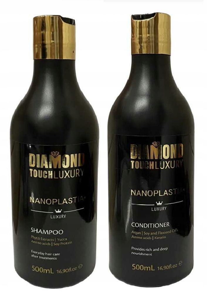 Diamond Touch Luxury zestaw po nanoplastii 2x500ml Wydłuża Efekt Zabiegu!