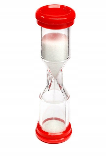 

Klepsydra czerwona 120 sekund 2 minuty