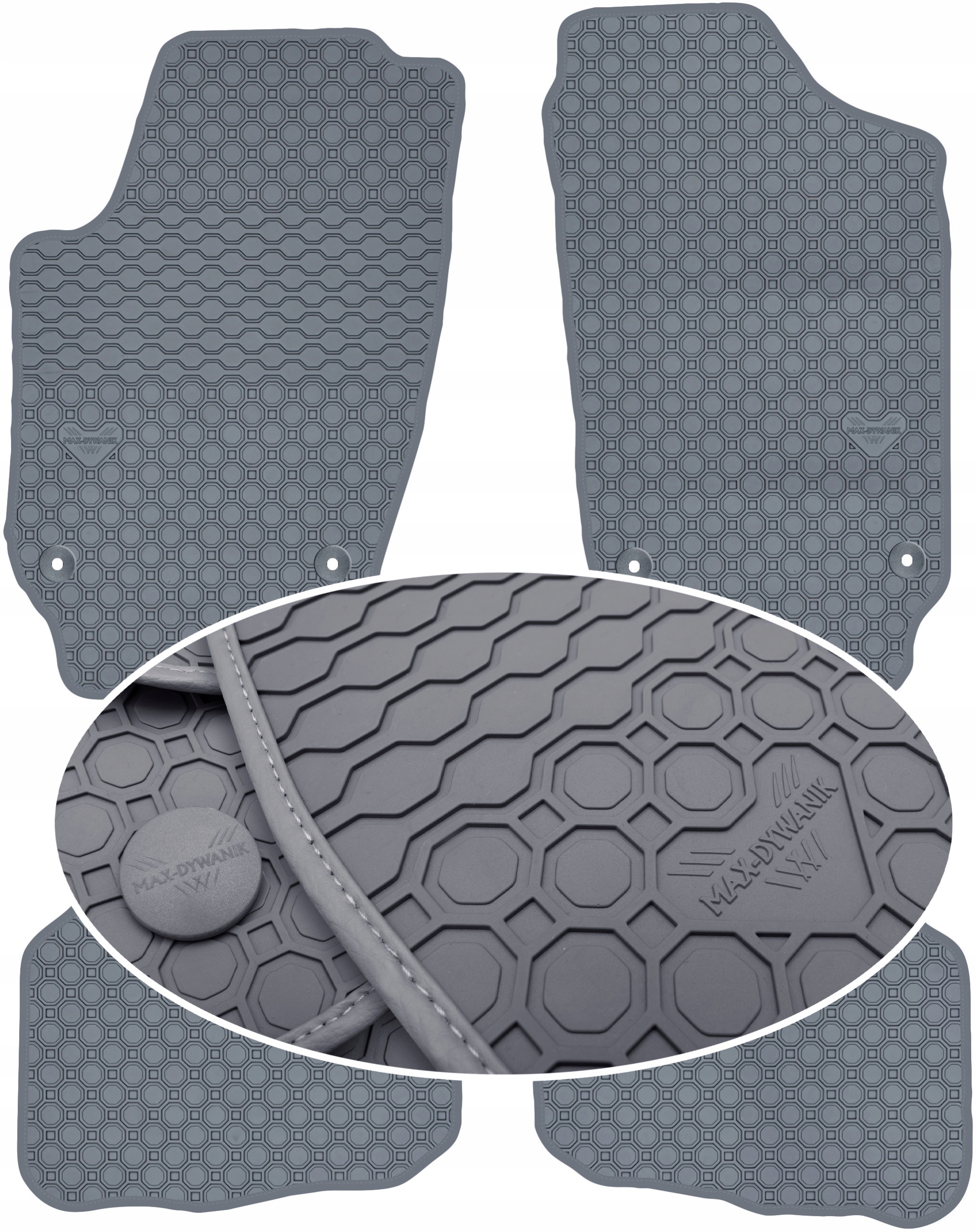 Vw Polo IV 2001-2009 Koberce Šedé