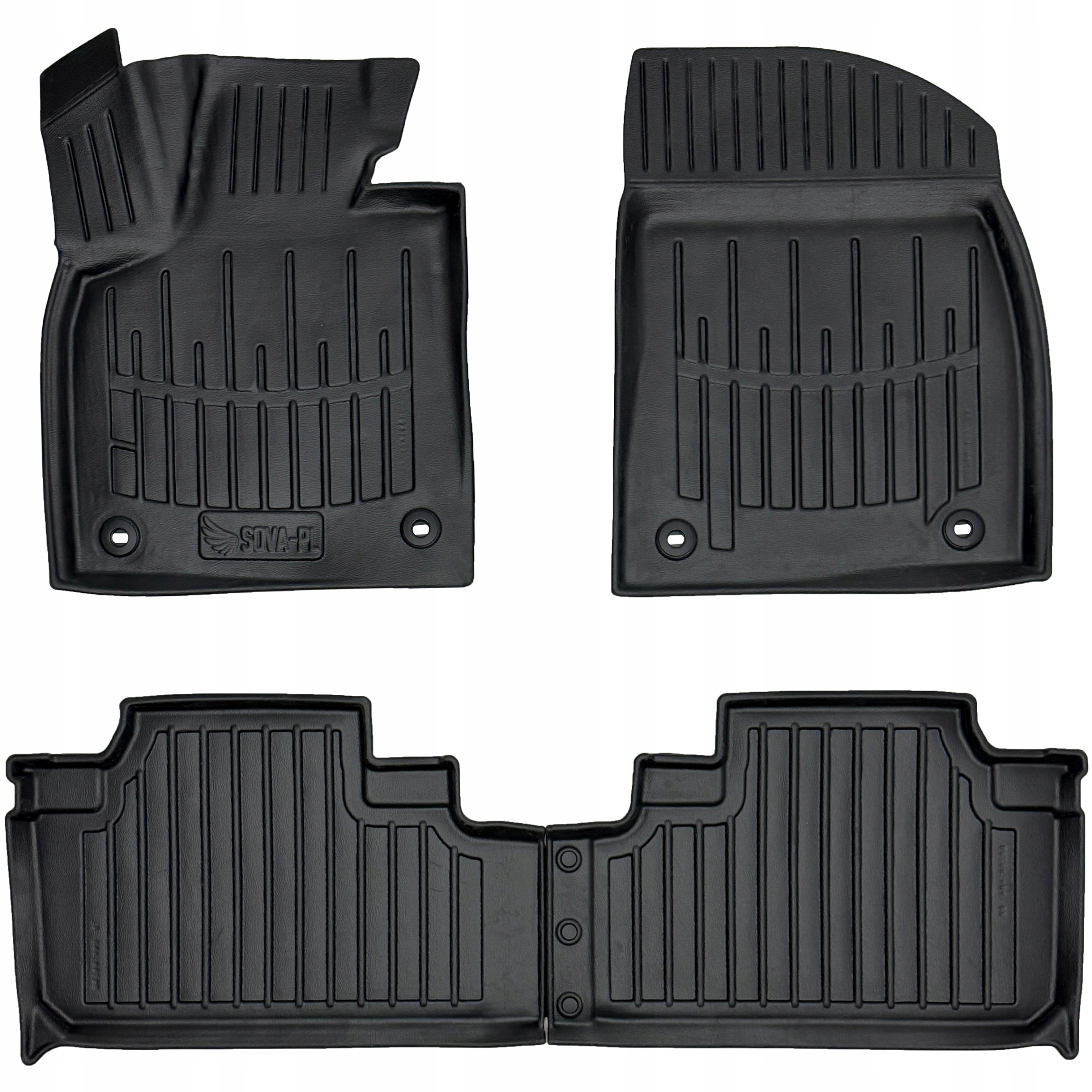 Dywaniki gumowe (tpe) Lexus Rx 4 (2015-2022) wszystkie modele wraz z Hybrid