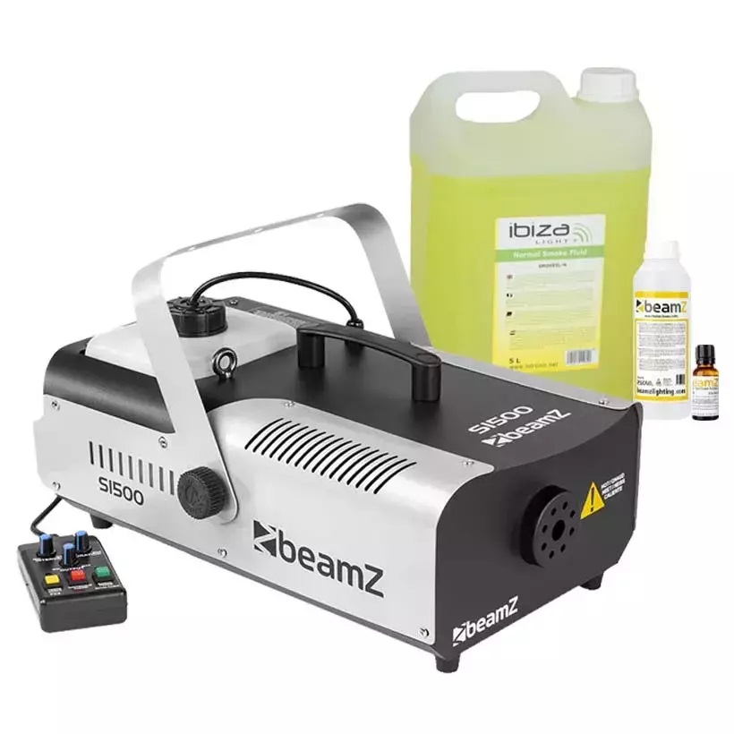 

Zestaw wytwornica dymu 1500W+ płyny DMX Timer