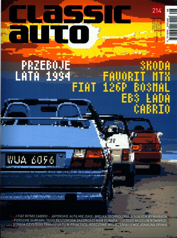 CLASSIC AUTO 214 / 2024 SIERPIEŃ ISSN 9771895297400
