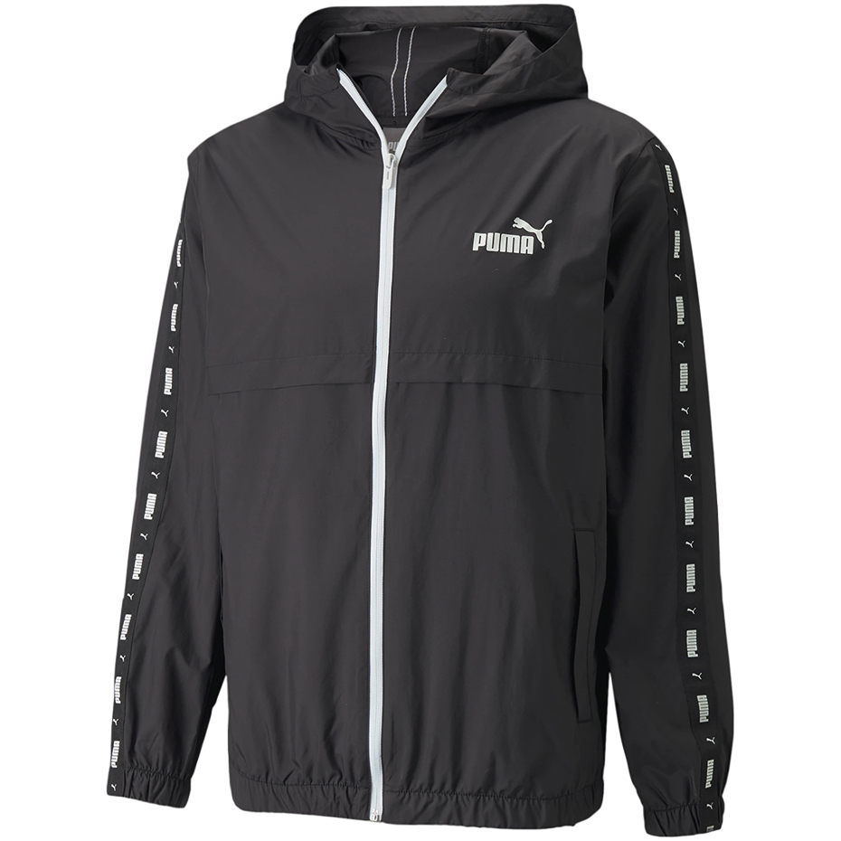 Pánská bunda Puma Ess+tape Windbreaker černá Vel. L