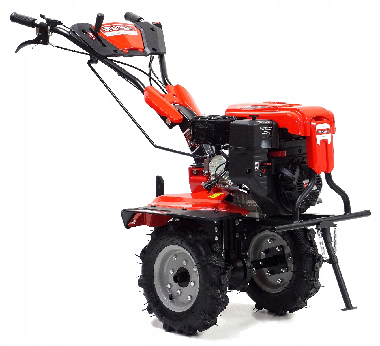 GIGANT GLEBOGRYZARKA Hortmasz 7.0KM DZIK 100cm ŻELIWO+PŁUG OBROTOWY+KOŁA XL Zasilanie spalinowe