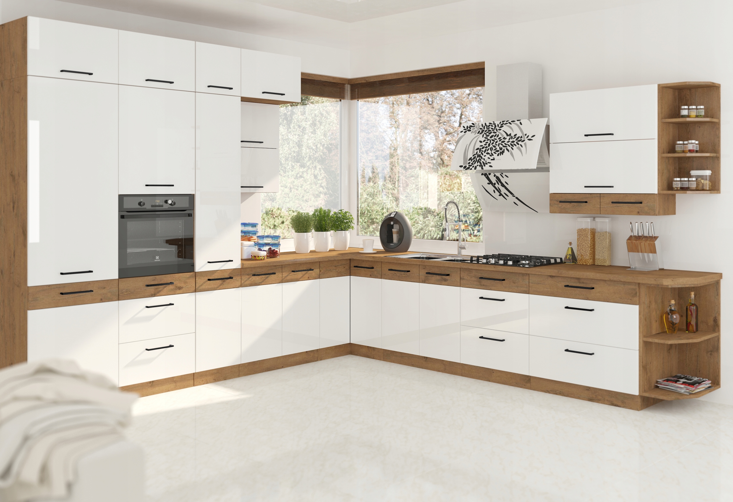 Szafka POŁYSK ALA pod zlewozmywak Liczba szuflad Brak