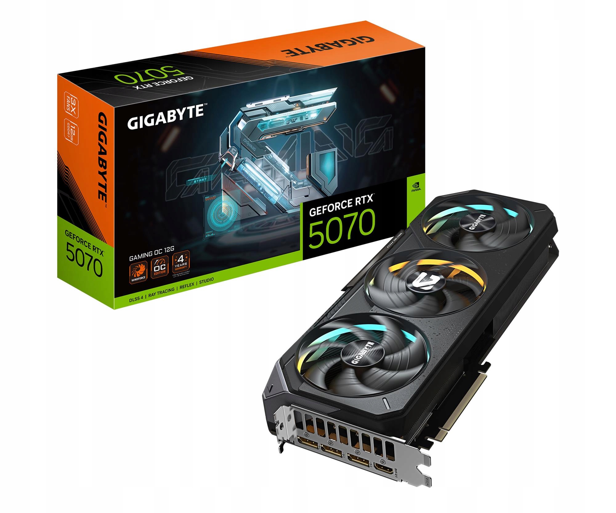 Karta graficzna Gigabyte GeForce Rtx 5070 Gaming Oc 12 Gb