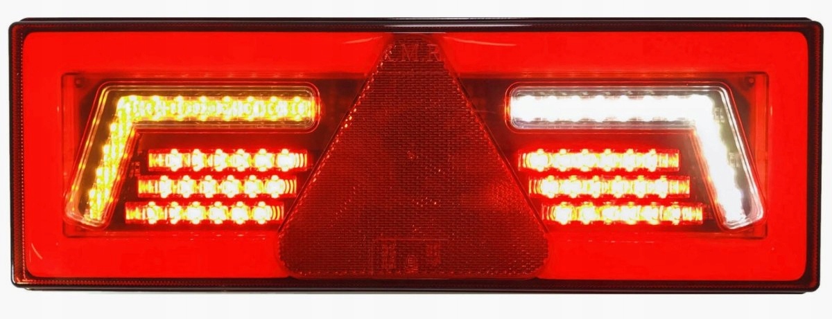 Led Lampa Zadní Kombinovaná Neon Trojúhelník 12V 24V L