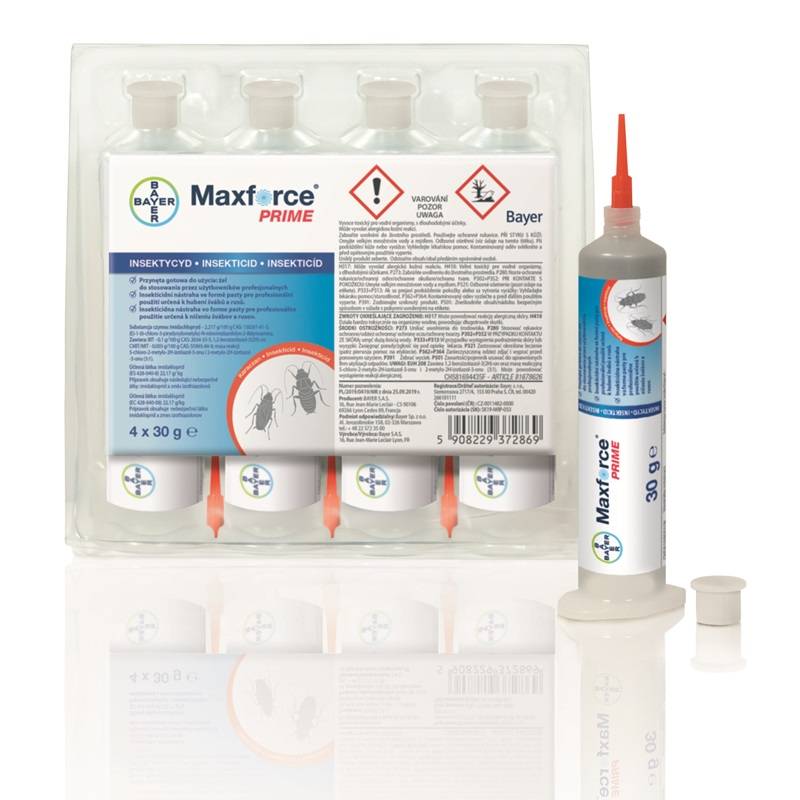 Gel Na Šváby A Prusáky Maxforce Prime 30 G Působí 10 14 Dní