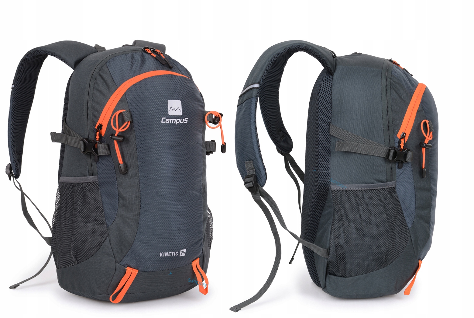 Plecak Campus Kinetic 25 Litrów 2 Komory Wentylowany