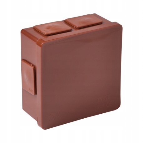 

Puszka hermetyczna natynkowa 86x86x40 IP55 brązowa