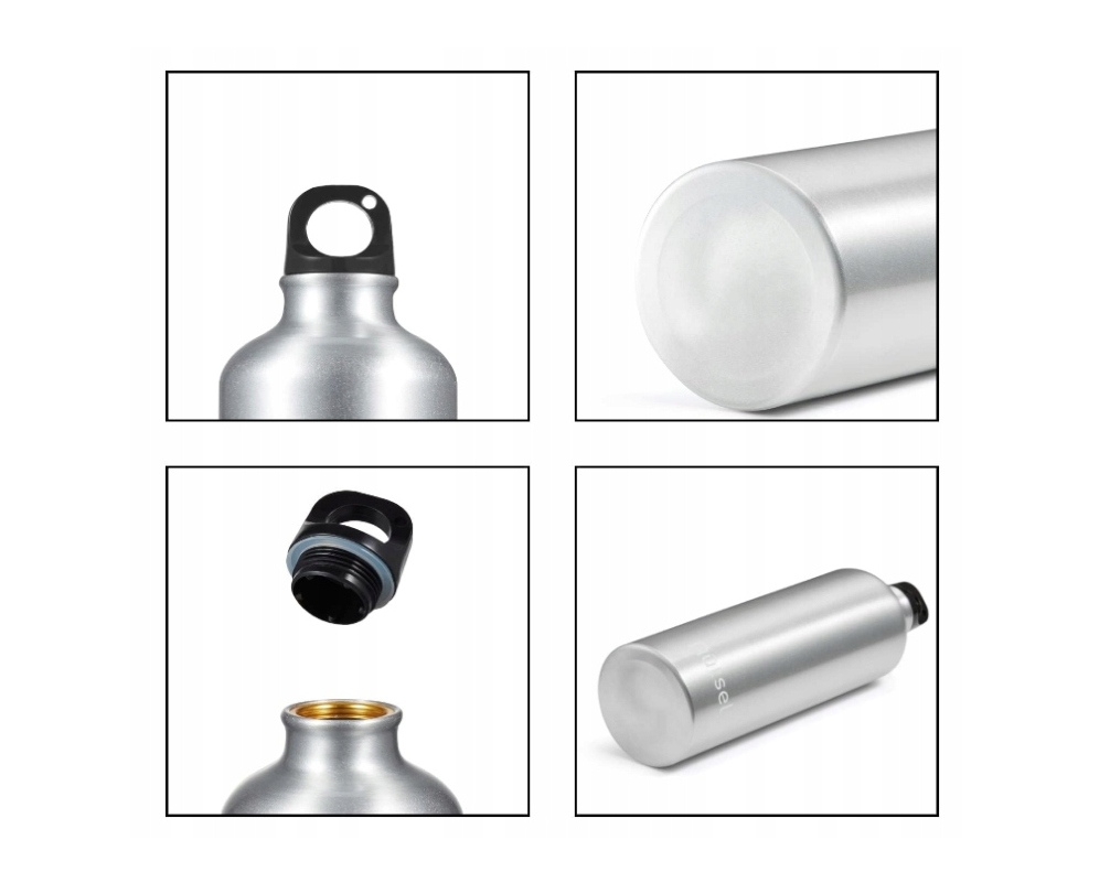 ALUMINIOWA SZCZELNA BUTELKA BIDON NA WODĘ POJEMNOŚĆ 1000 ML Kod producenta RTRT443