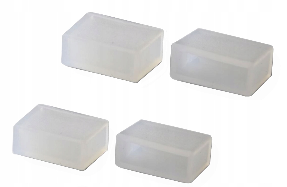 Zaślepka powłoki profilu taśm LED IP68 4szt 12mm