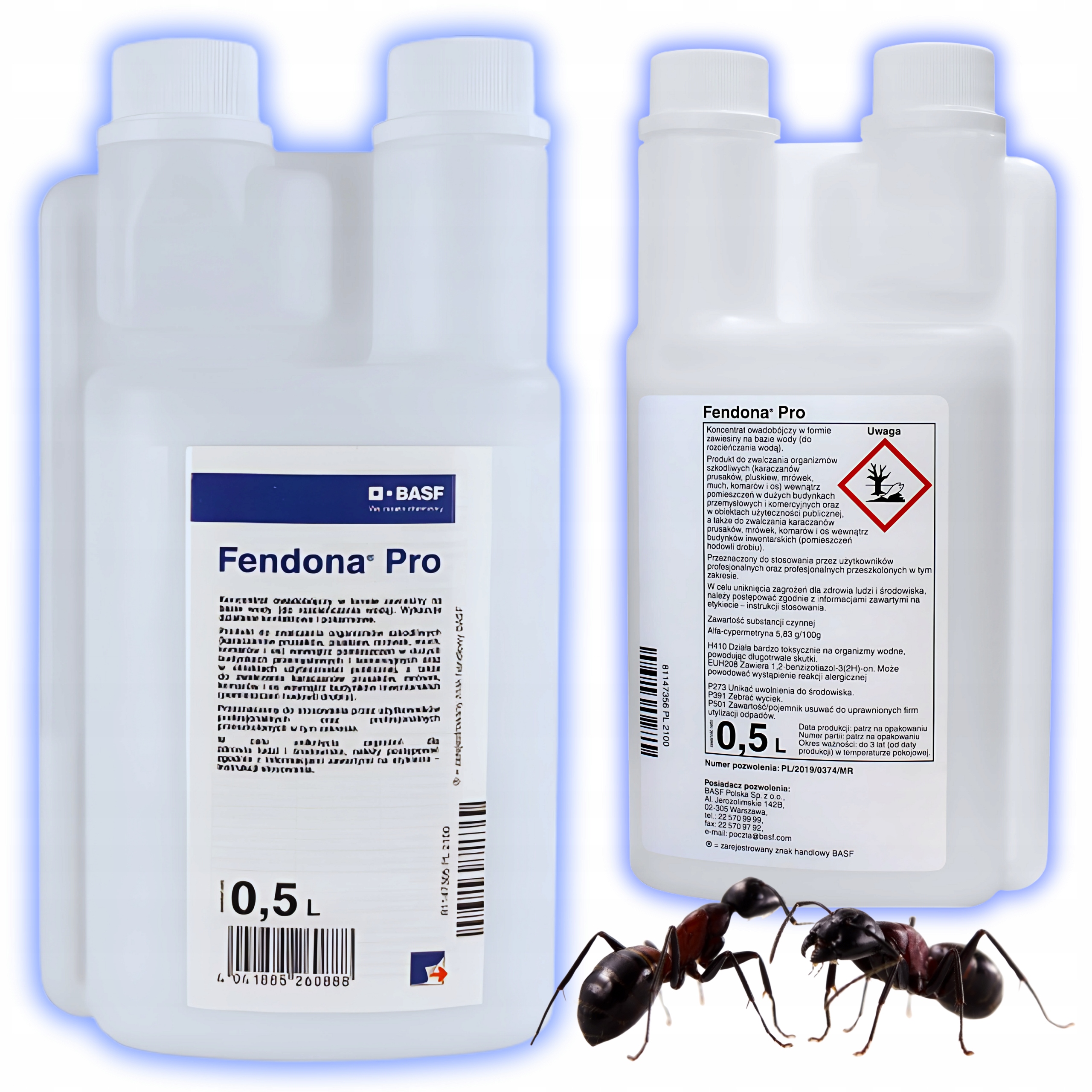 Přípravek Na Hmyz, Mravence, Štěnice, Šváby, Rybičky, Prusaky, Fendona Pro