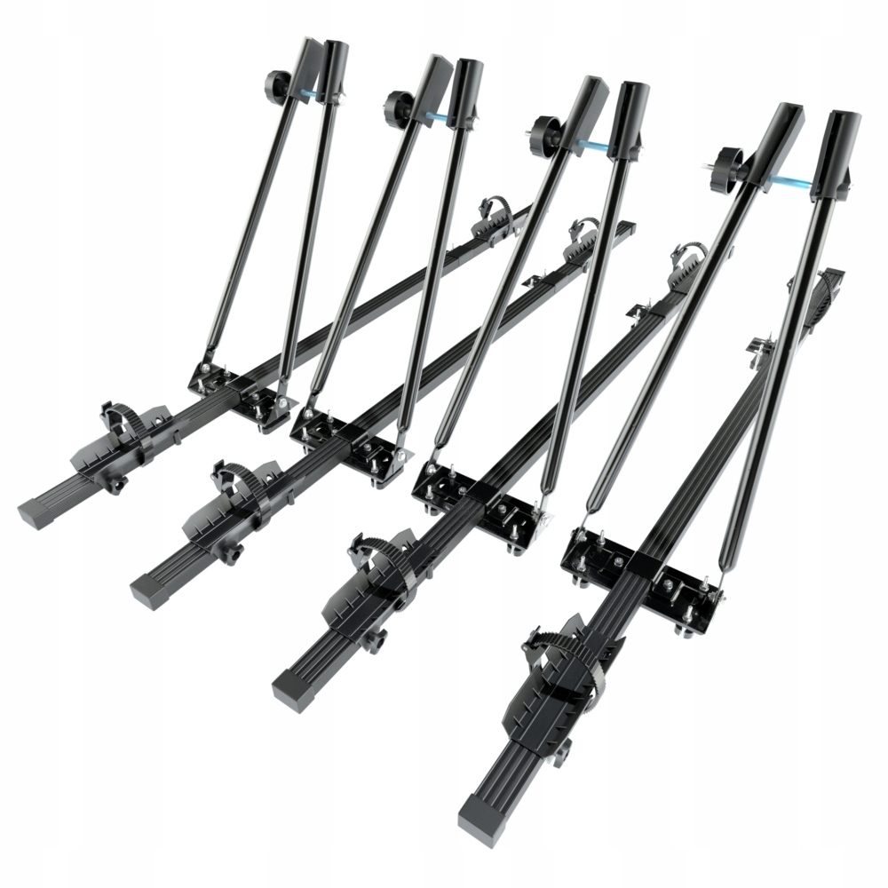 4x BAGAŻNIK DACHOWY NA ROWER - STALOWY UCHWYT ROWEROWY NA DACH - AMOS Producent AMOS