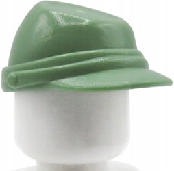 

Lego czapka kawalerzysty kepi 30135 zielona piask.