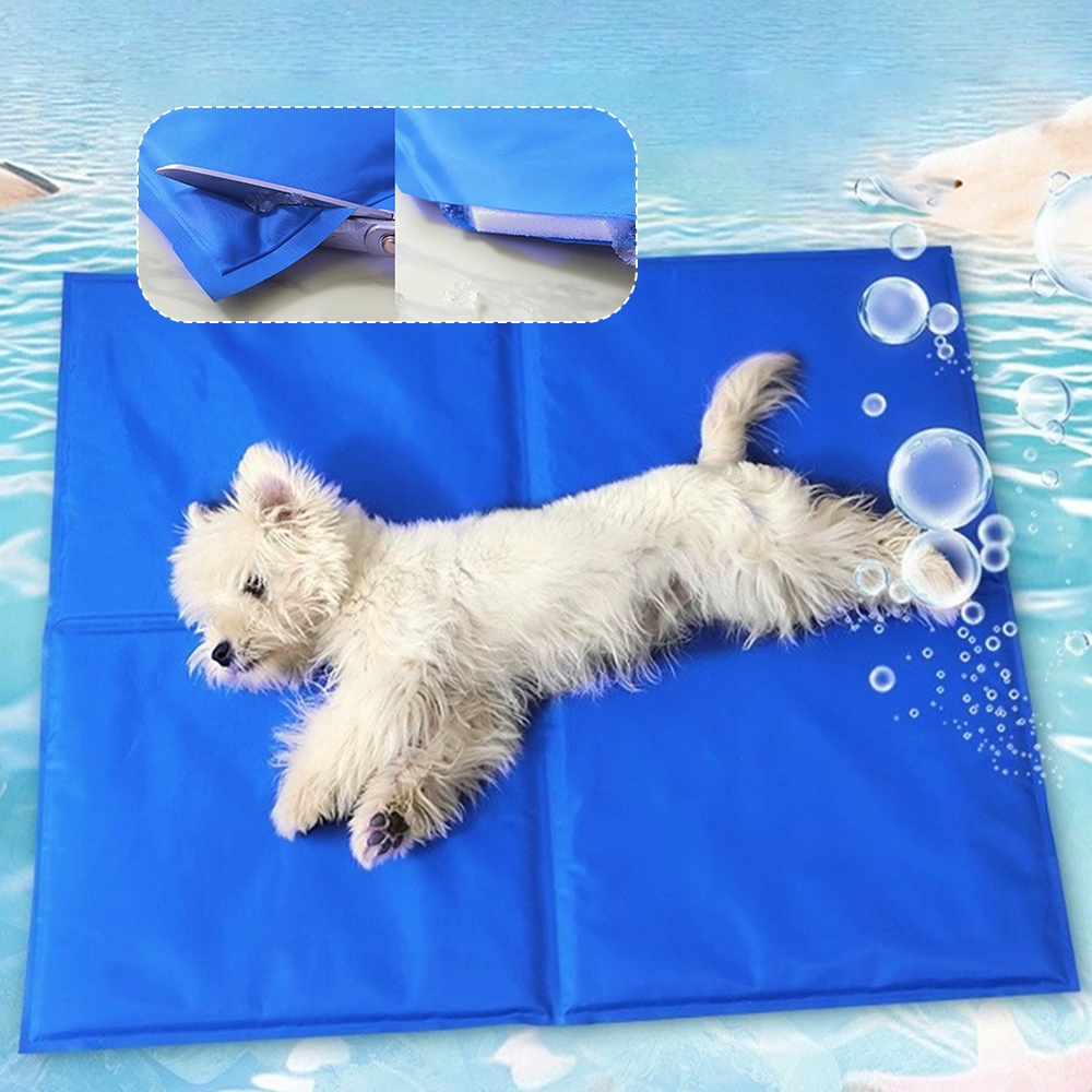 Velká gelová Chladící Podložka pro psa kočku Pelíšek 81 x 96 cm